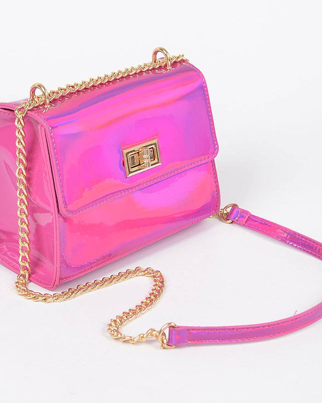Metallic Crossbody Bag