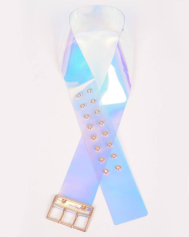 Transparent Neon Belt