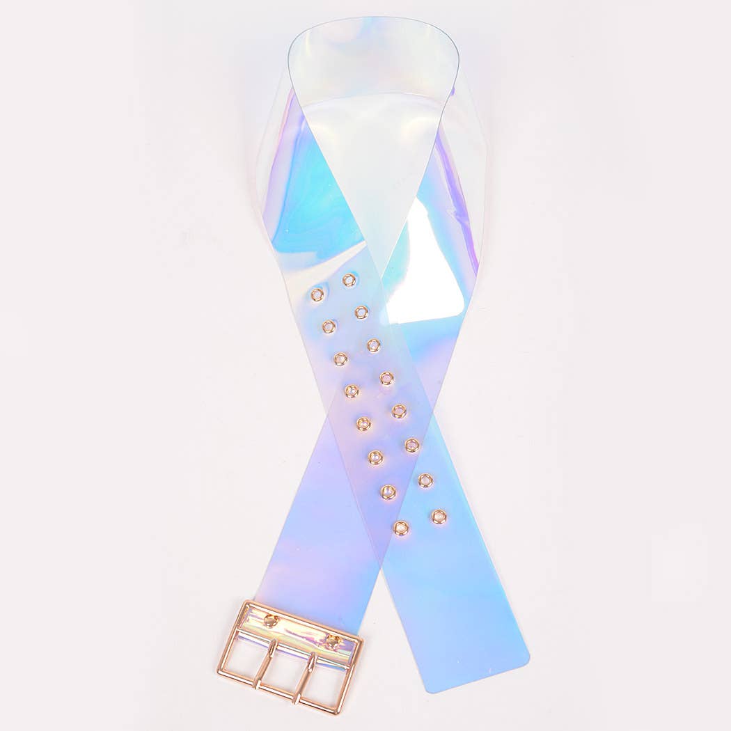 Transparent Neon Belt