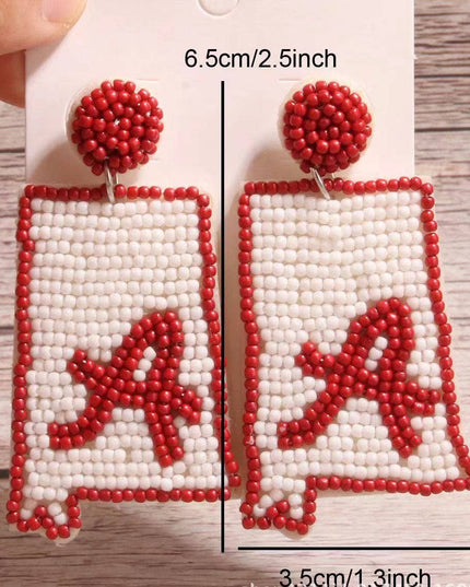 Alabama State Earrings