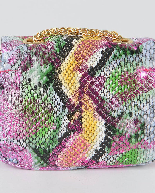 Multi Snake Mini Clutch