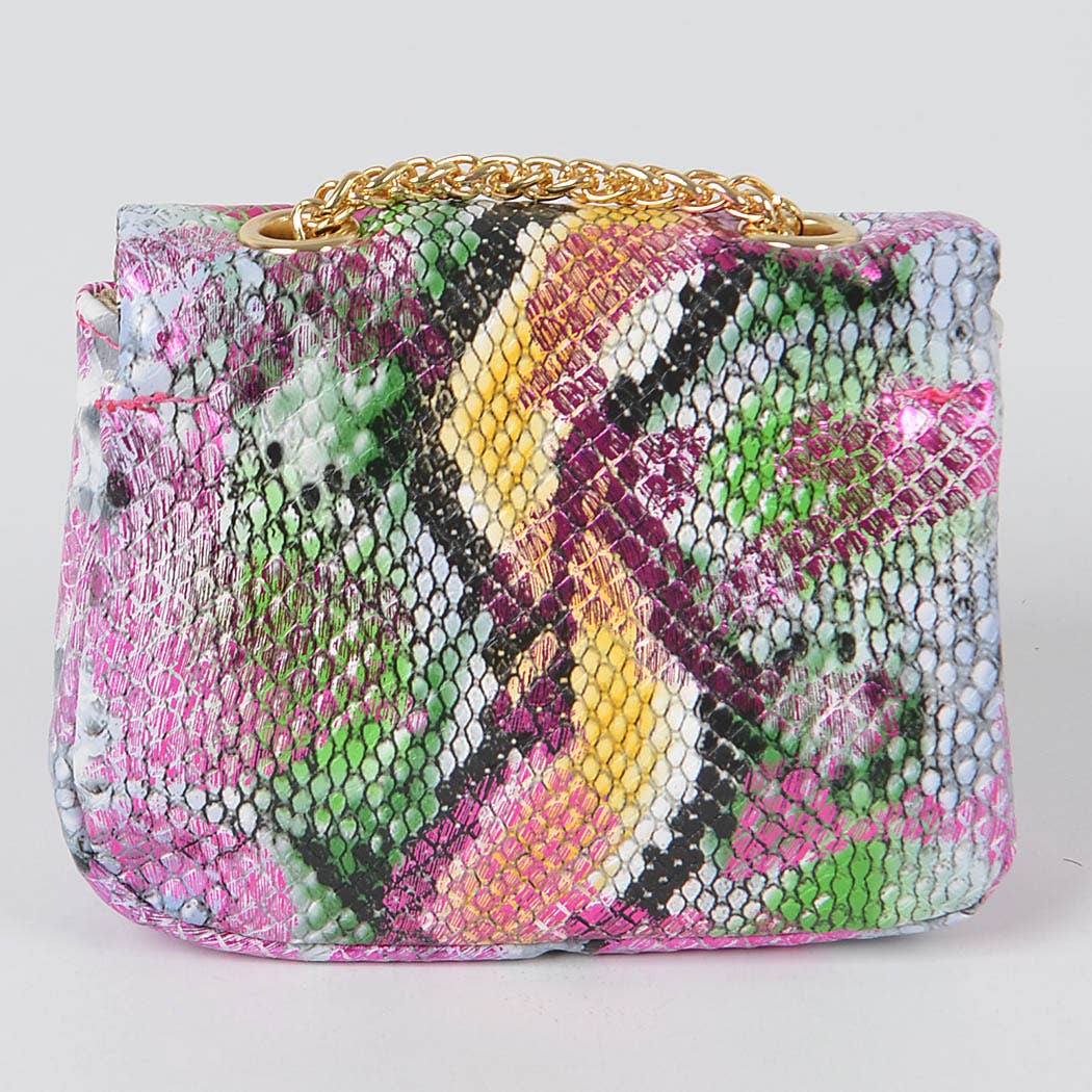 Multi Snake Mini Clutch