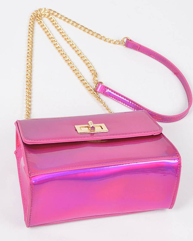 Metallic Crossbody Bag