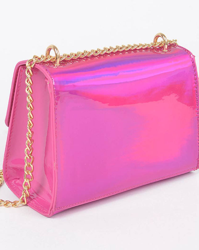 Metallic Crossbody Bag