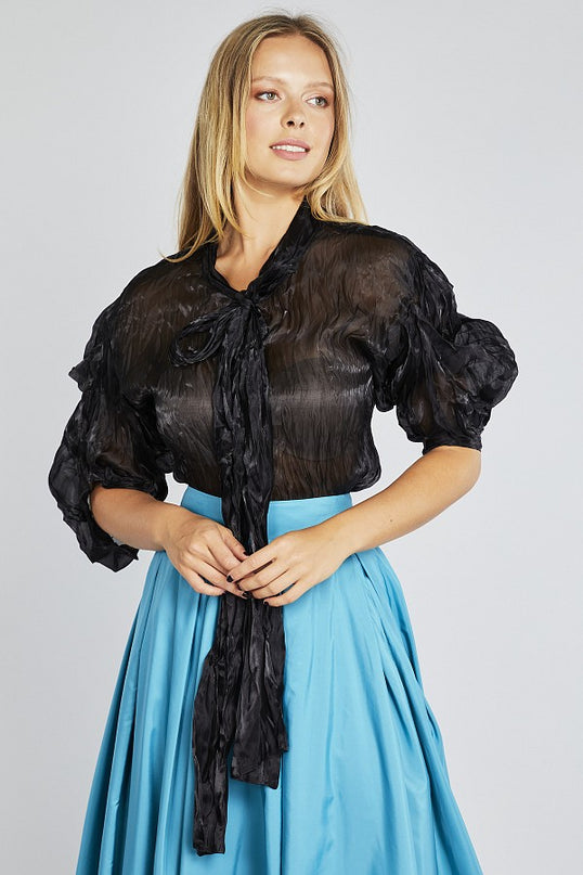 Big Ribbon Blouse