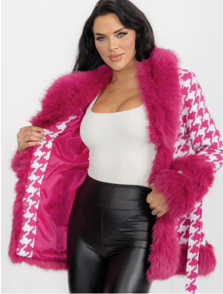 Chic Houndstooth Coat