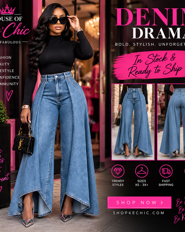 Cascaded Jeans