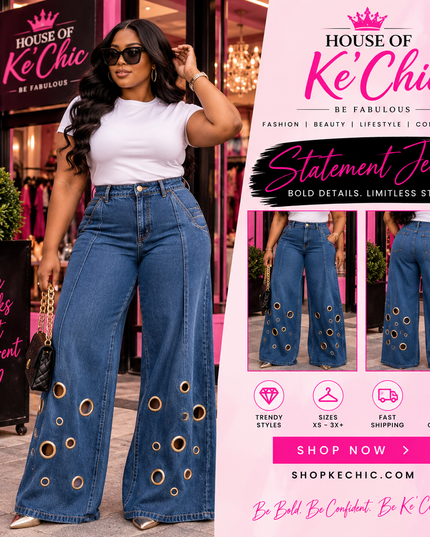Eyelet Denim