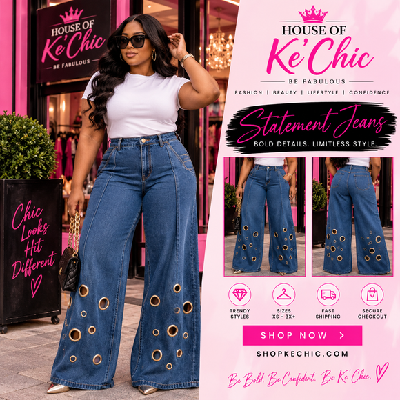 Eyelet Denim