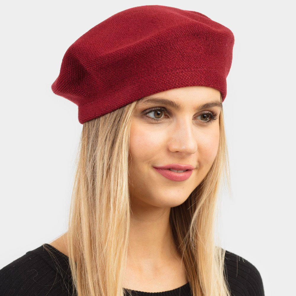 Stretch Solid Berets
