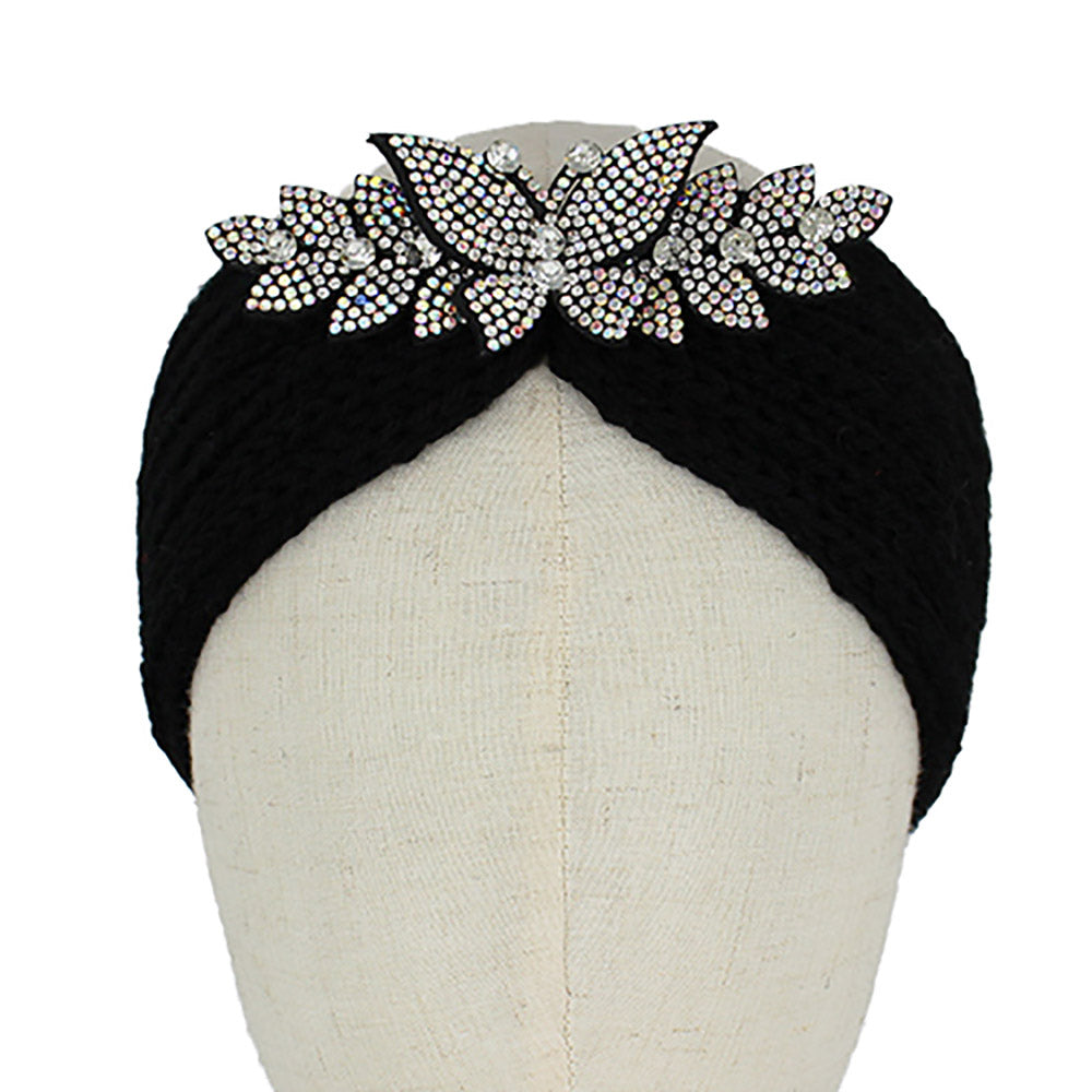 Blinged Butterfly Earmuff Headband