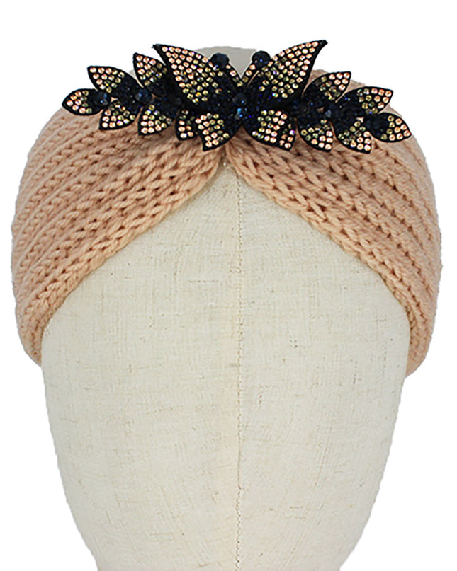 Blinged Butterfly Earmuff Headband