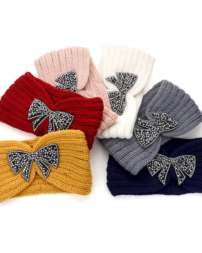 Big Bow Earmuff Headband