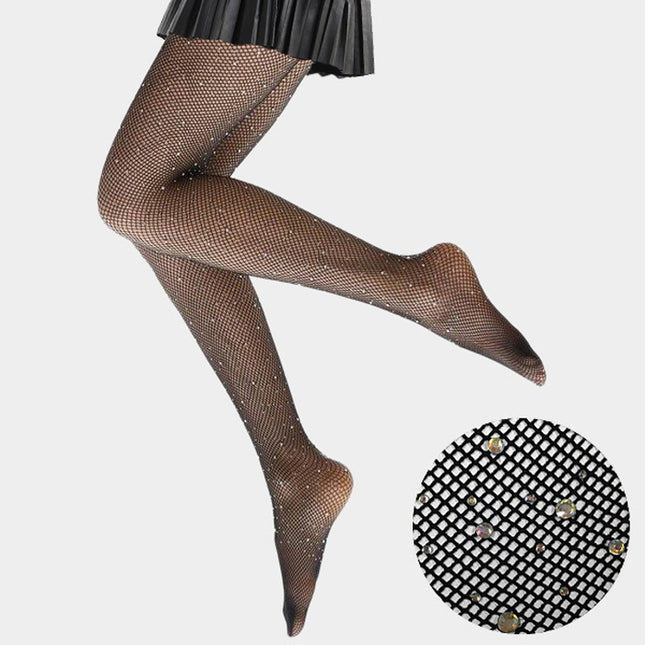 Embellished Fishnet Stocking