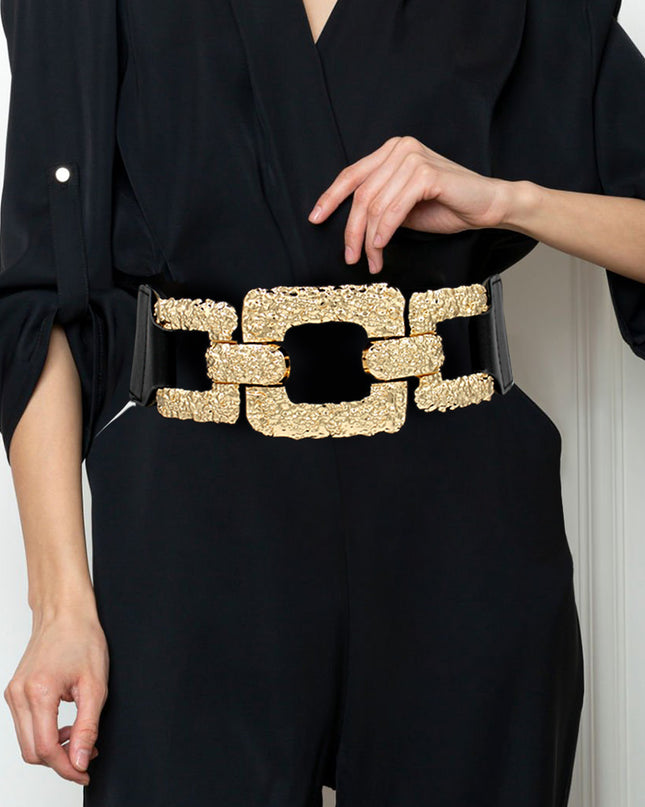 Chunky Square Buckle Belt