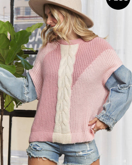 *Pinked Sweater