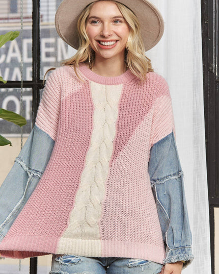 *Pinked Sweater