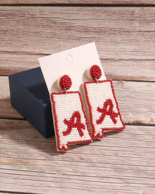 Alabama State Earrings