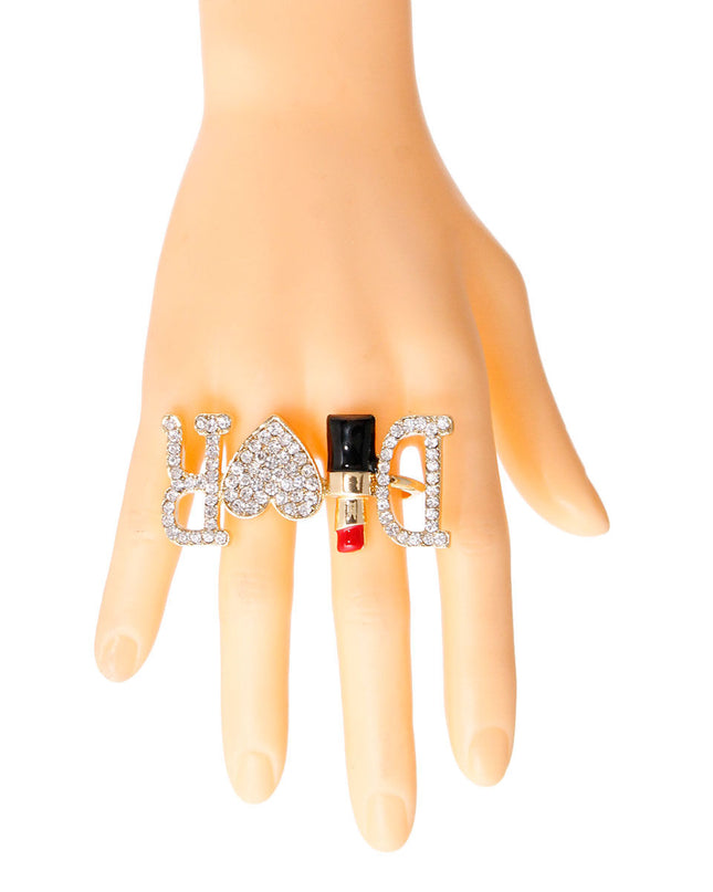Double-Delight: 2 Finger Ring