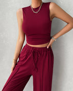 Burgundy / S