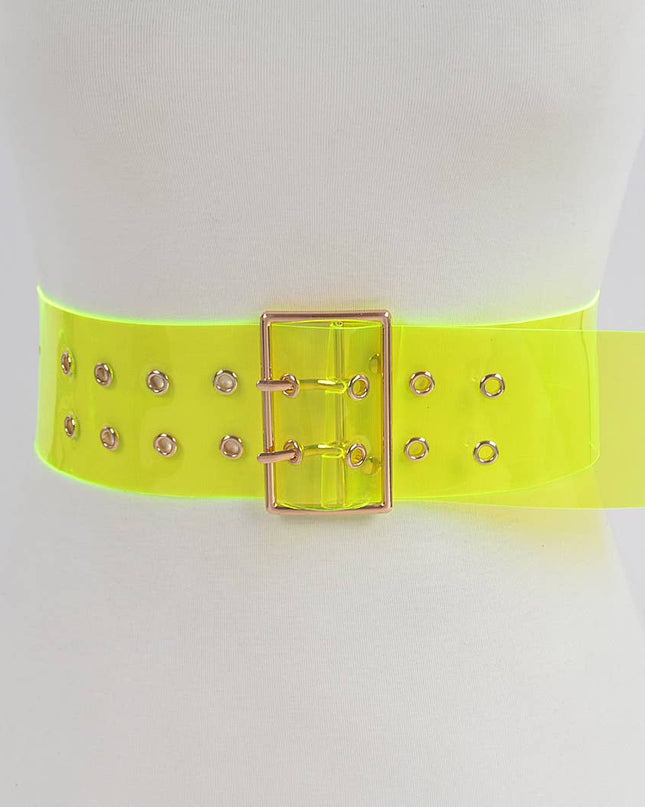 Transparent Neon Belt
