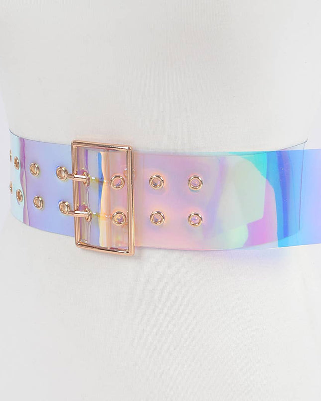 Transparent Neon Belt