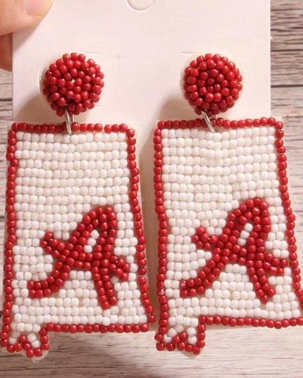 Alabama State Earrings