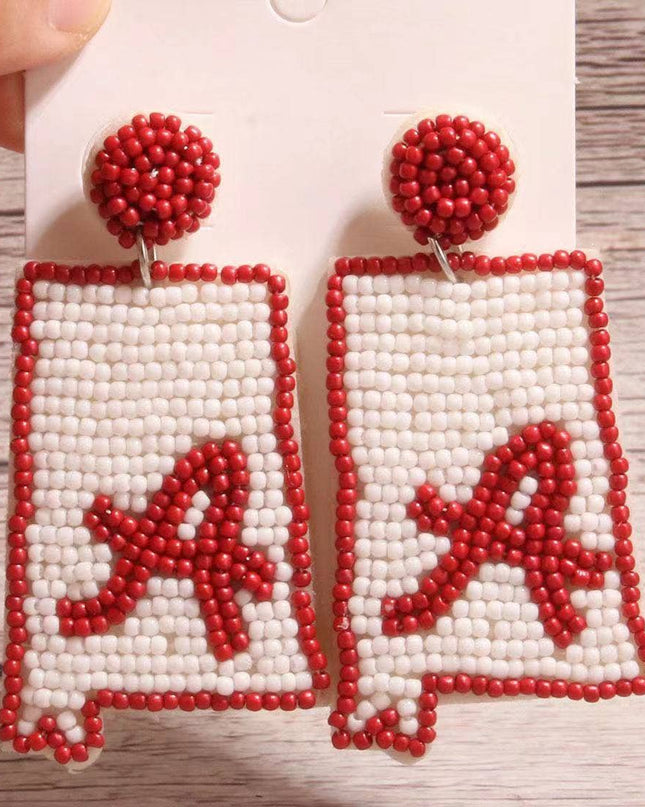 Alabama State Earrings