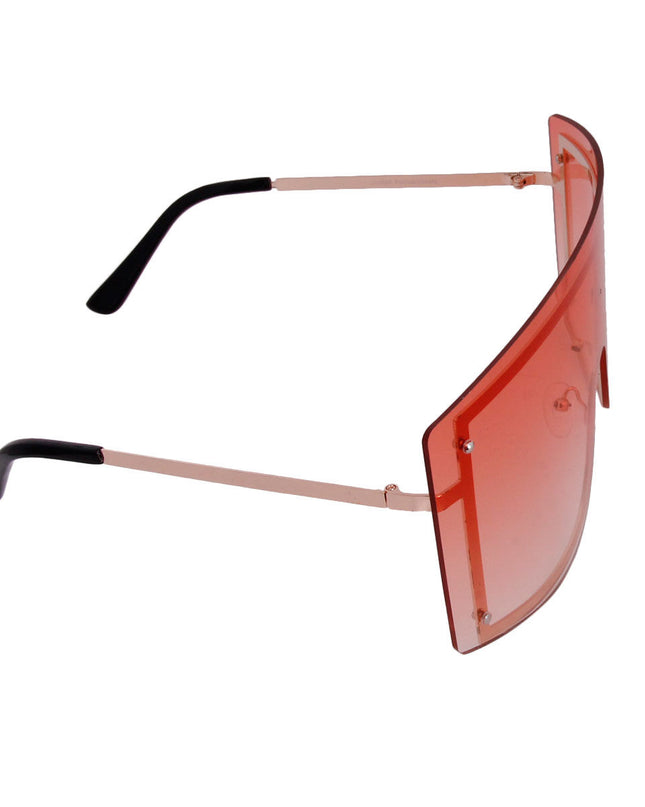 Orange Shield Shades - Bespoke Eyewear