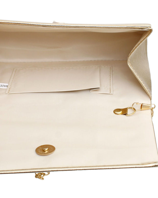 Clutch Harris Campaign Gold Bag for Women