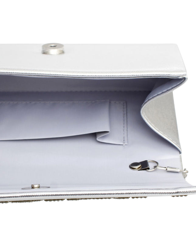Clutch Harris Campaign Silver Bag for Women