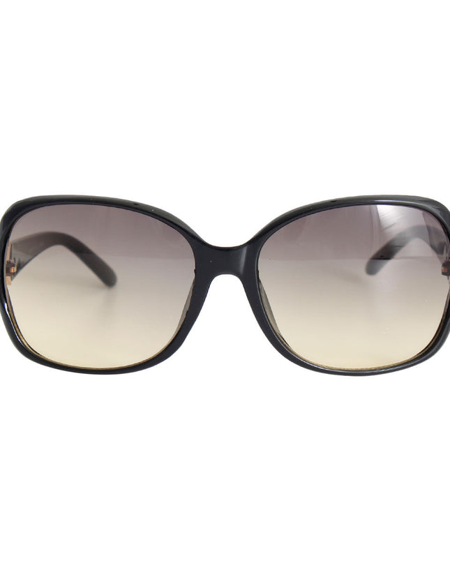 Retro Black Flower Sunglasses