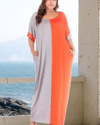 Gray/Red Orange / XL