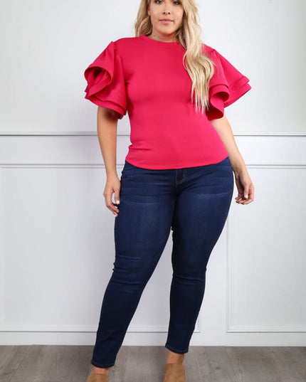Fluttered in Fuchsia
