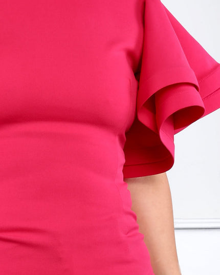 Fluttered in Fuchsia