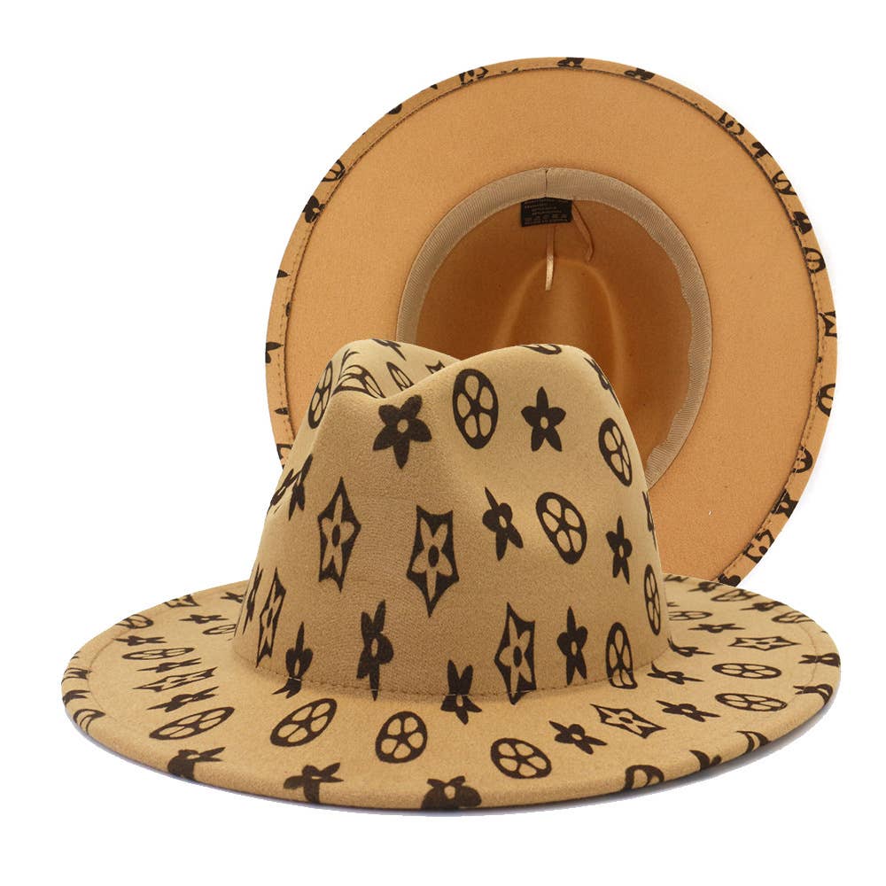 Patterned Jazz Hat