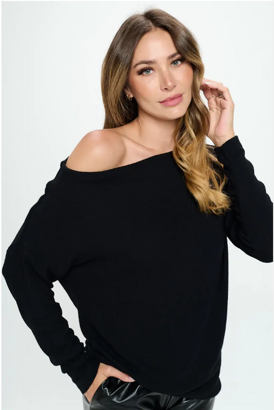 Brushed Knit Top